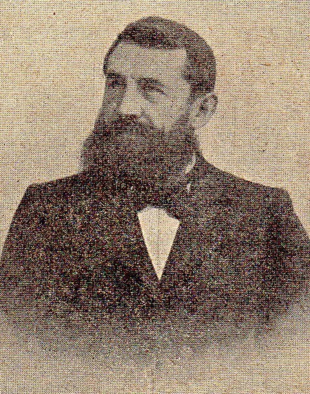 Porträt von Adolf Ligoń (1855–1931) – Gedenkseite