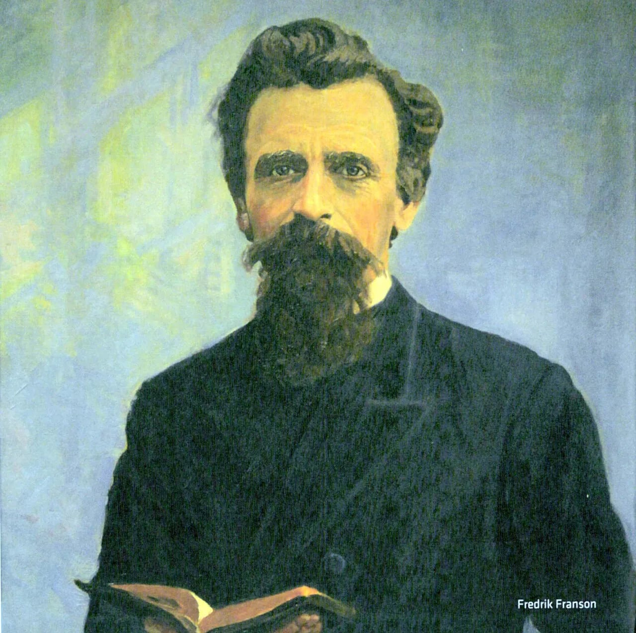 Porträt von Fredrik Franson (1852–1908) – Gedenkseite