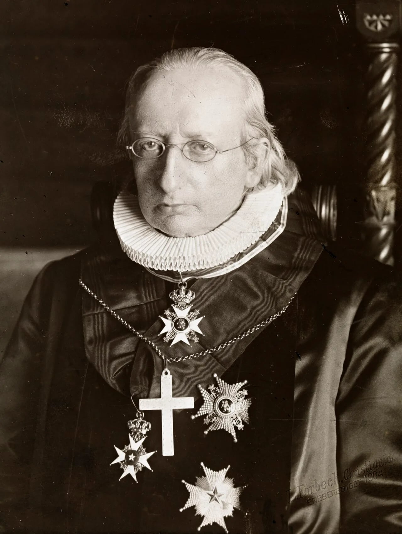 Portrait of Johan Christian Heuch (1838–1904) – memorial page