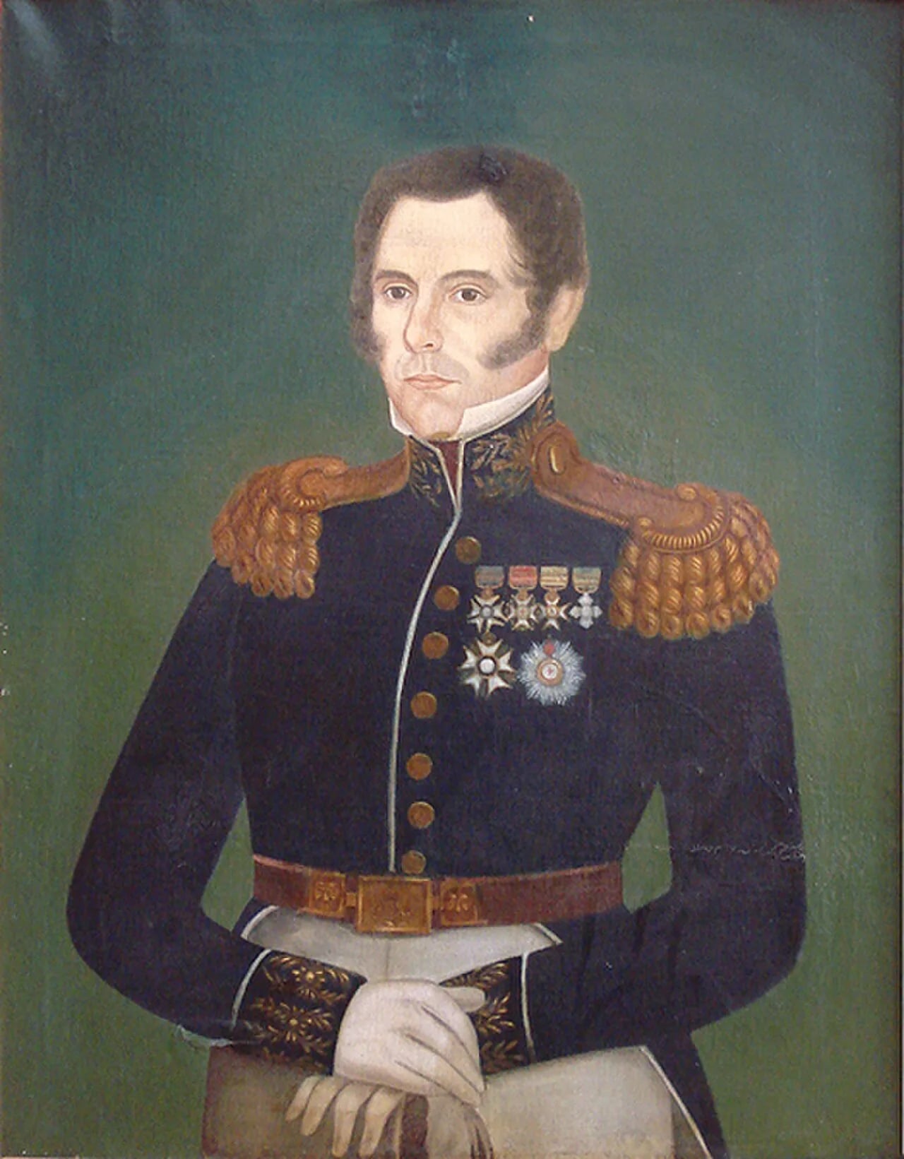 Porträt von Bento Gonçalves (1788–1847) – Gedenkseite