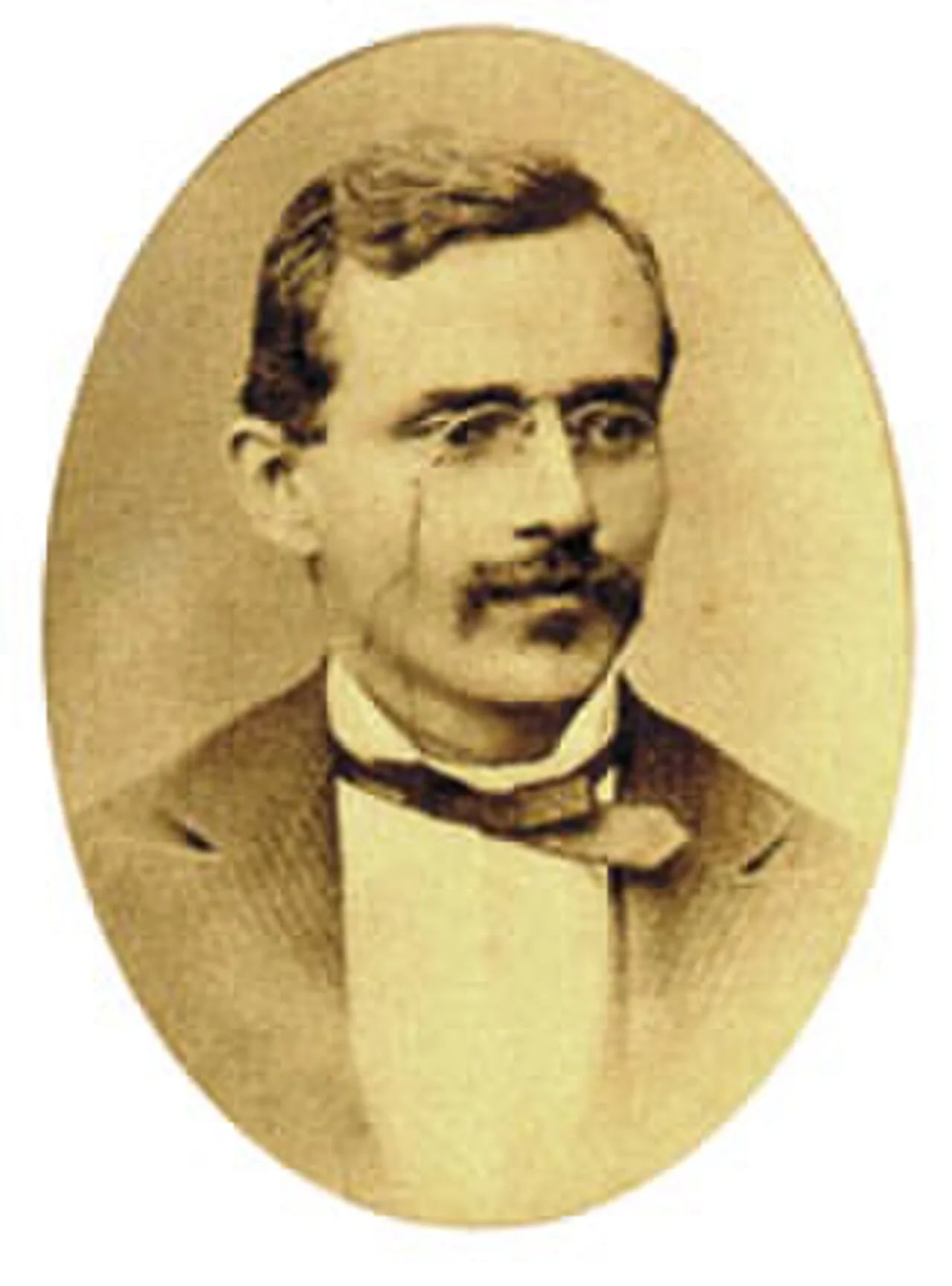 Porträt von Franklin Távora (1842–1888) – Gedenkseite