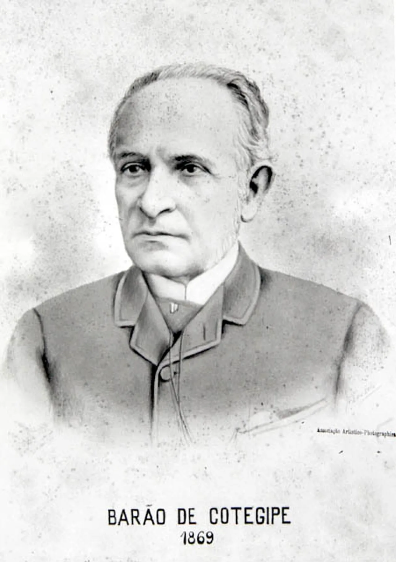 Porträt von João Maurício Wanderley (1815–1889) – Gedenkseite