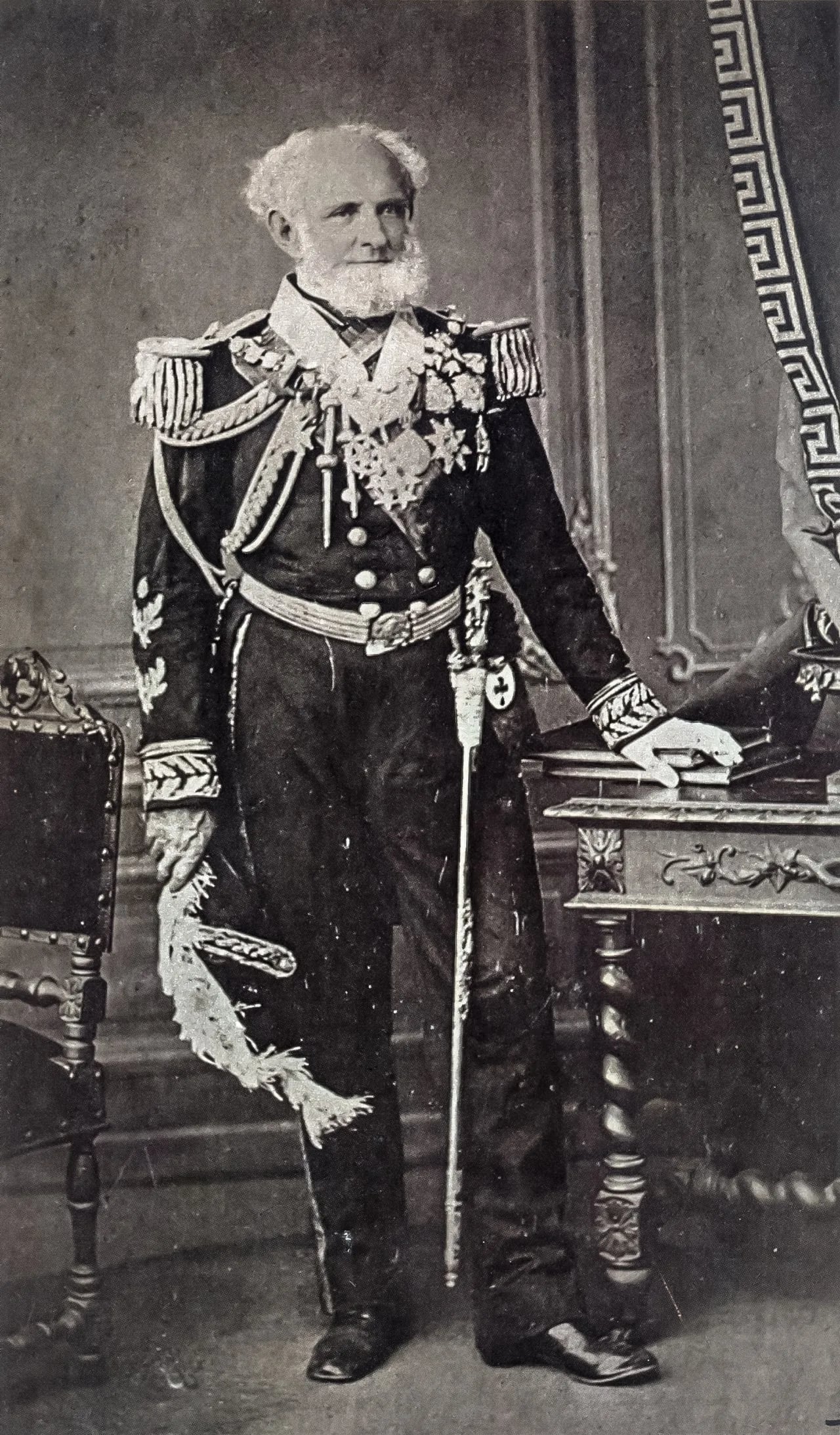 Porträt von Joaquim Marques Lisboa (1807–1897) – Gedenkseite