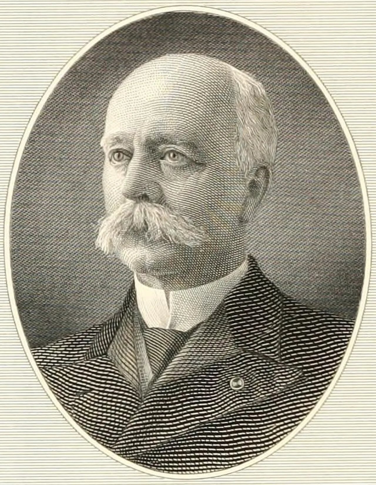 Portrait of William H. Parker (1847–1908) – memorial page