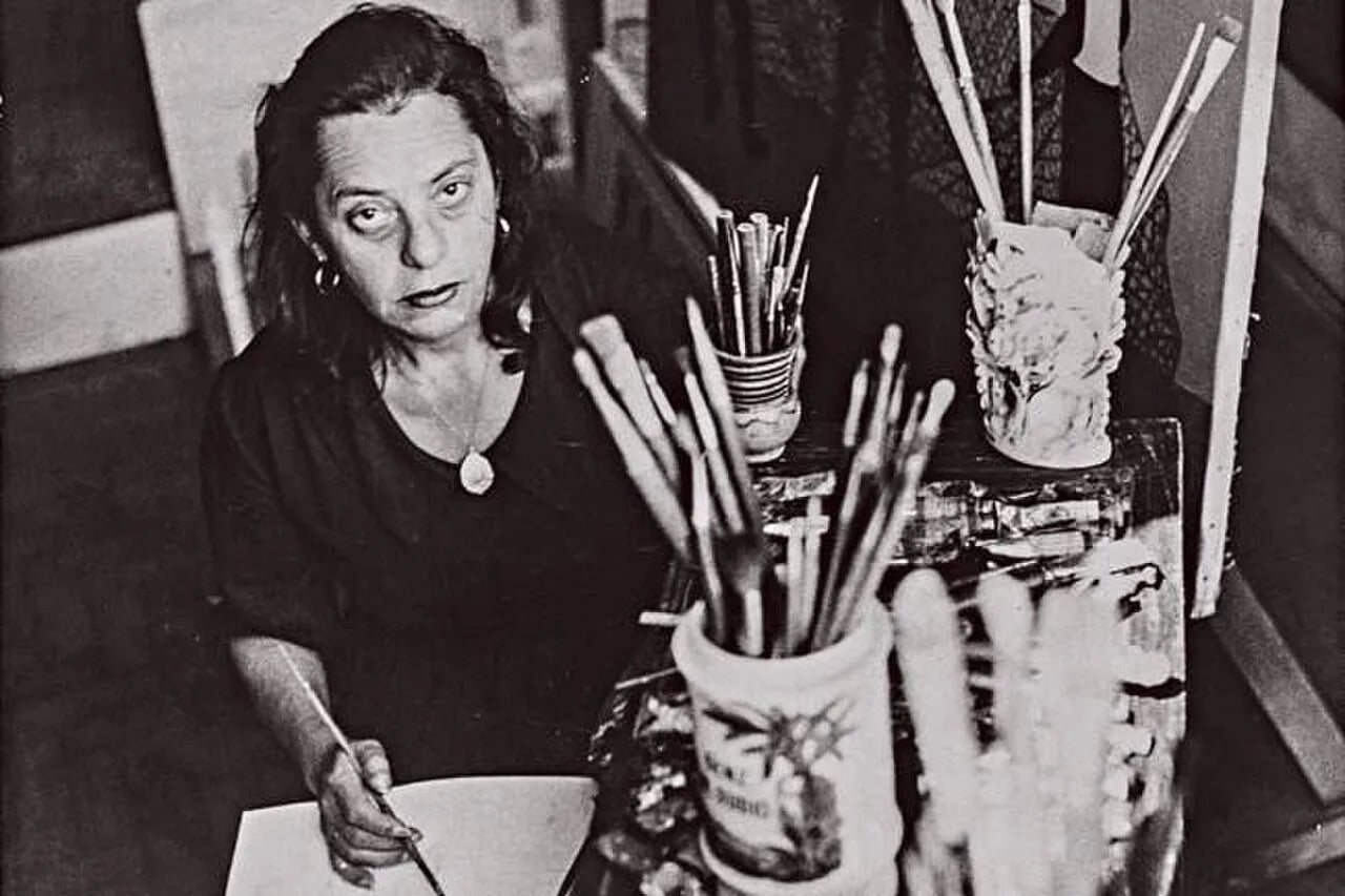 Porträt von Djanira da Motta e Silva (1914–1979) – Gedenkseite