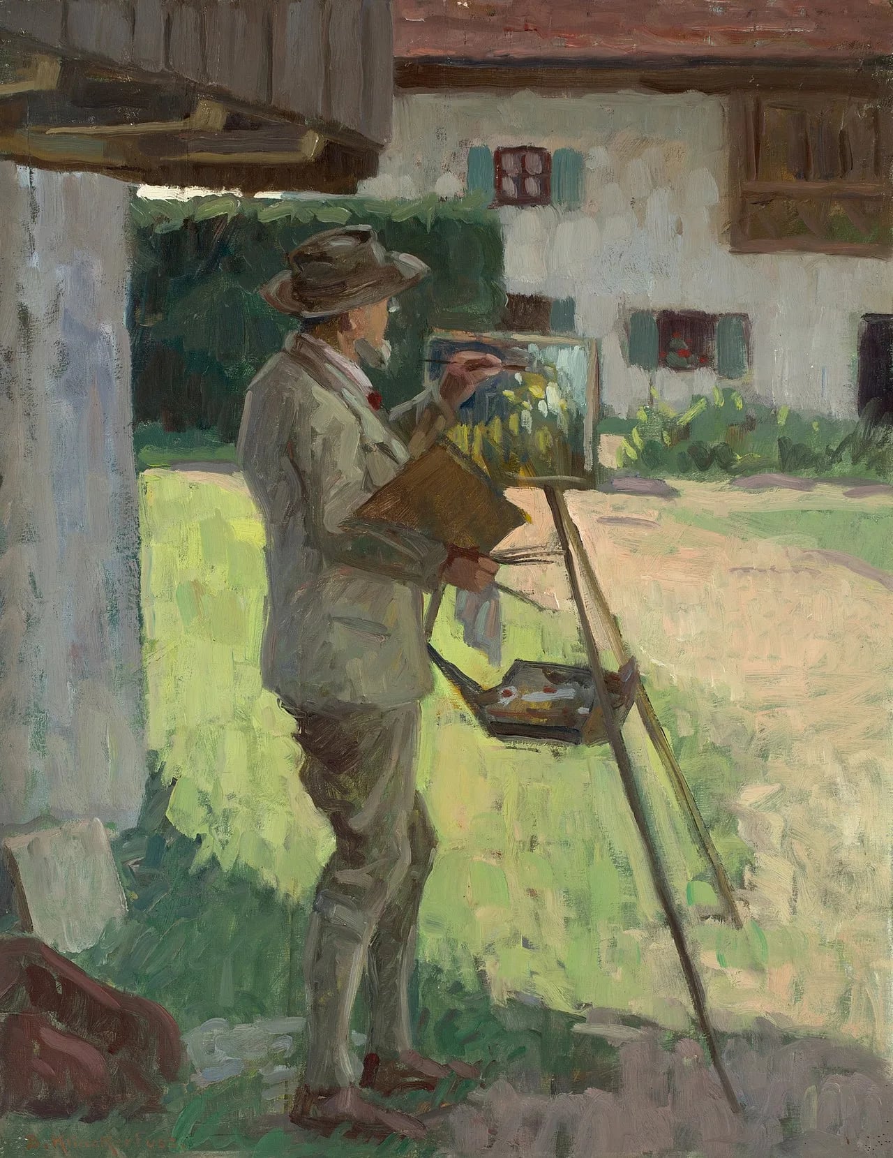 Porträt von Theodor Hummel (1864–1939) – Gedenkseite