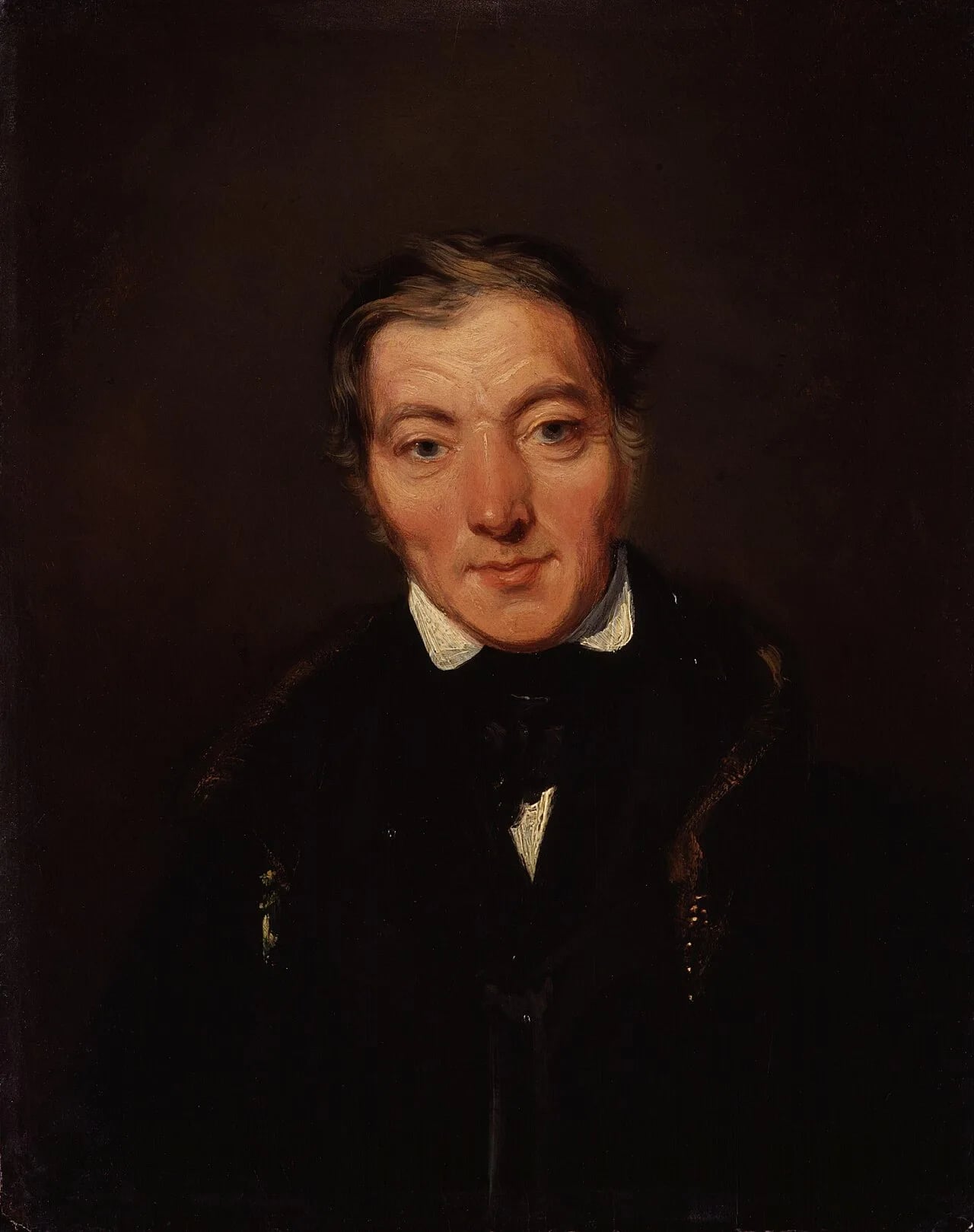 Porträt von Robert Owen (1771–1858) – Gedenkseite