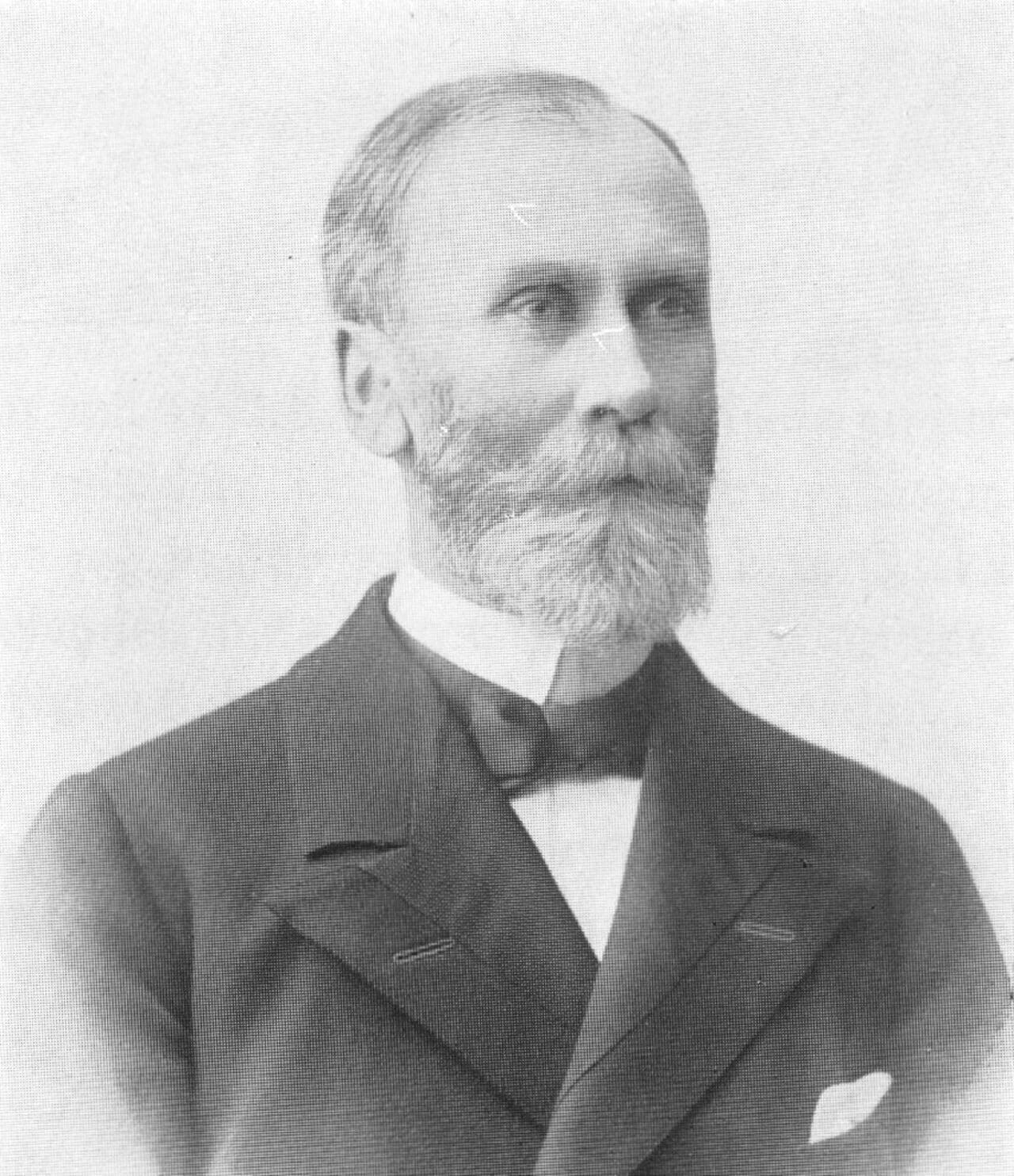 Porträt von Gregers Gram (1846–1929) – Gedenkseite
