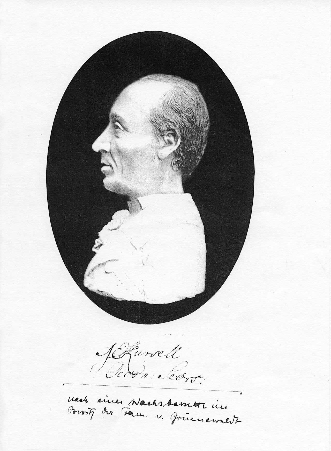 Porträt von Moritz Engelbrecht von Kursell (1744–1799) – Gedenkseite