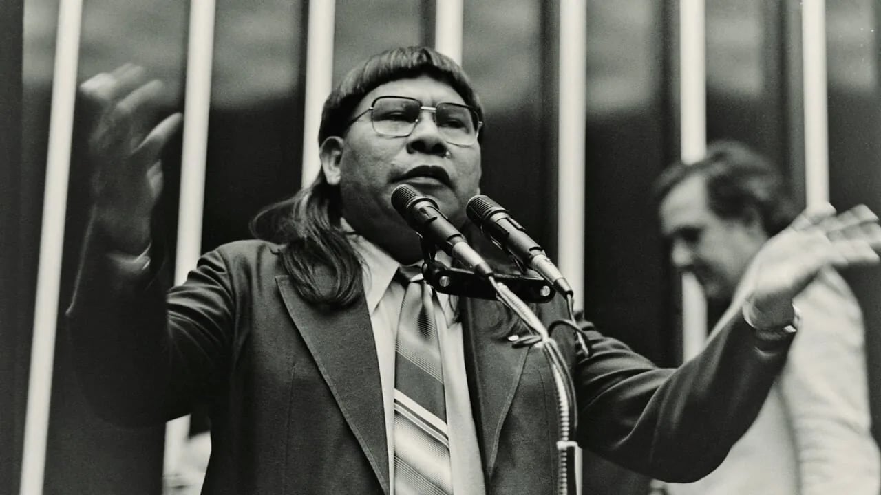 Porträt von Mário Juruna (1943–2002) – Gedenkseite