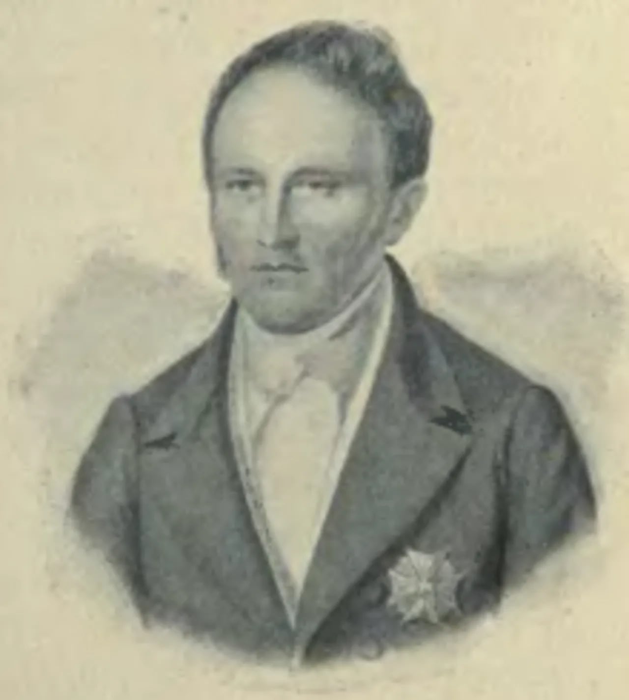 Portrait of Frederik Motzfeldt (1779–1848) – memorial page