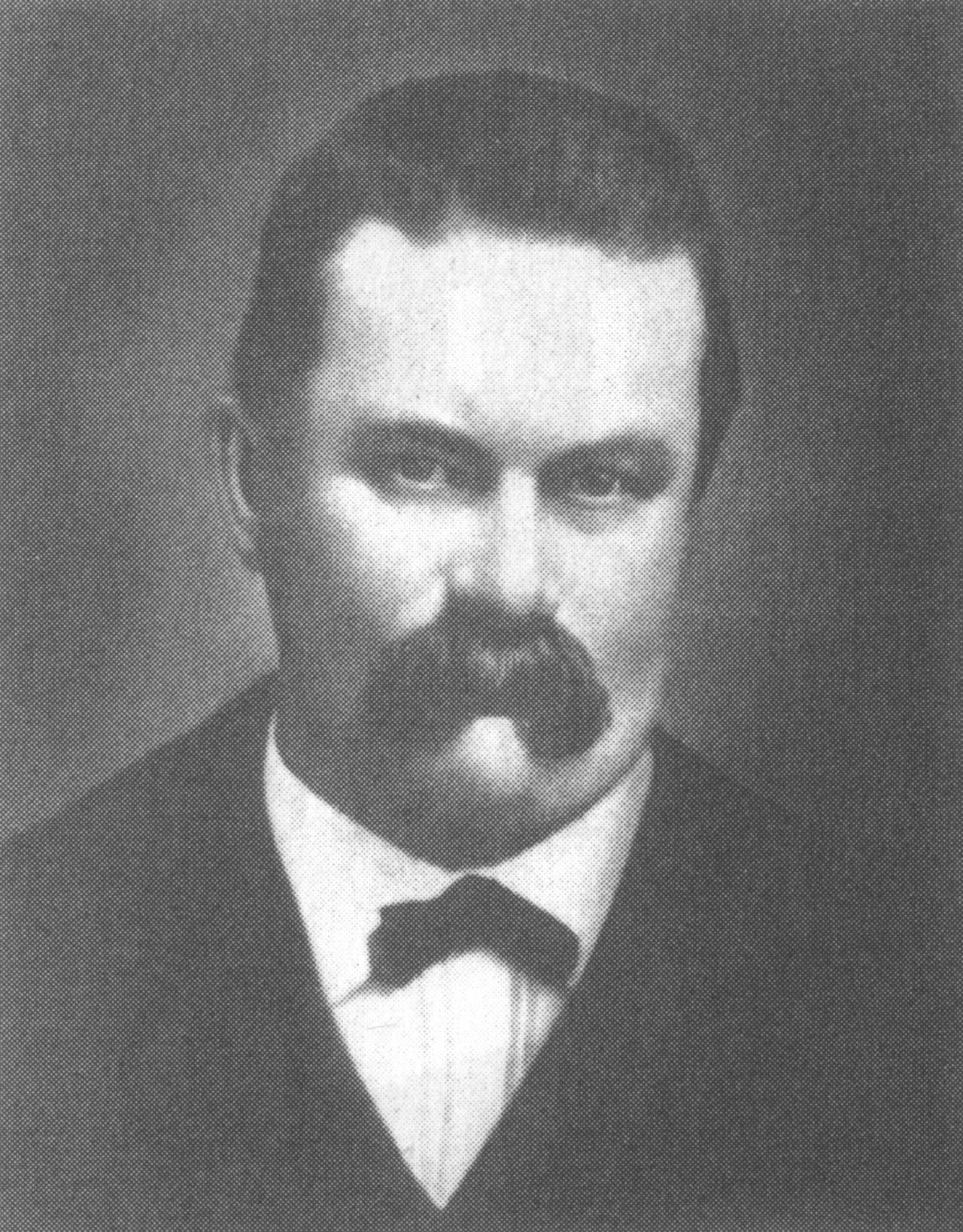 Portrait of Louis Constanz Berger (1829–1891) – memorial page
