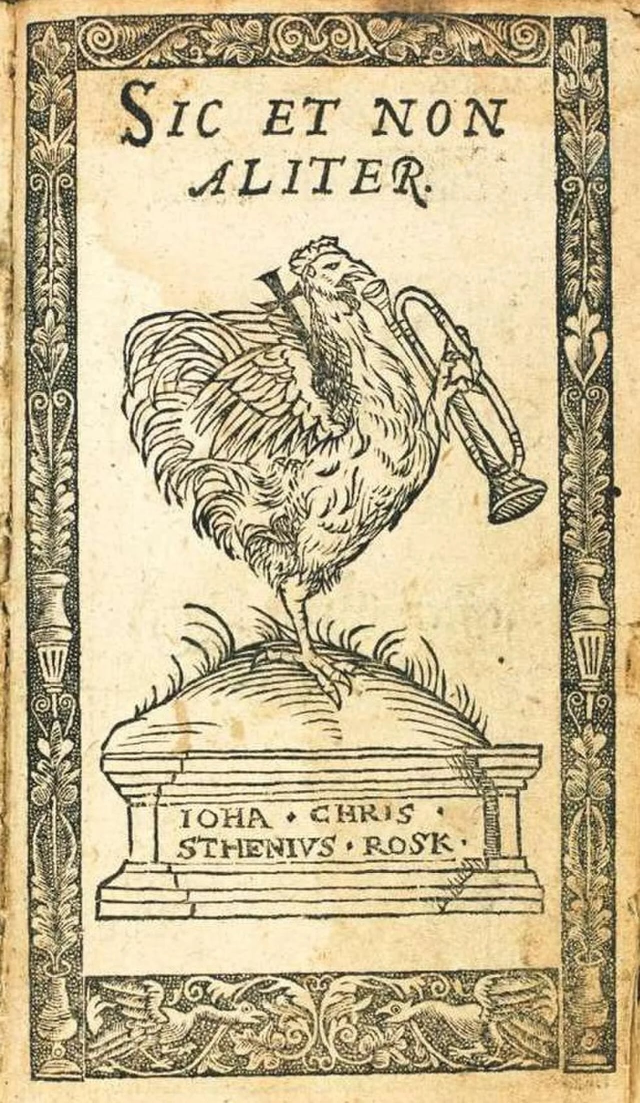 Portrait of Hans Christensen Sthen (1544–1610) – memorial page