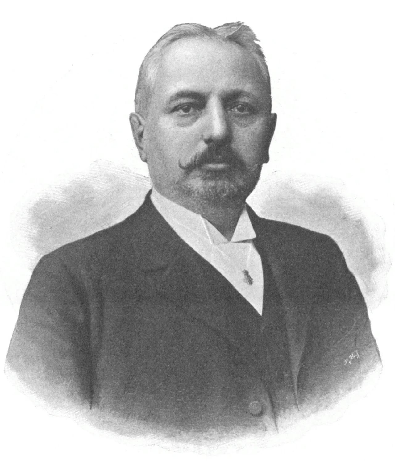 Porträt von Anton Huber (1852–1936) – Gedenkseite