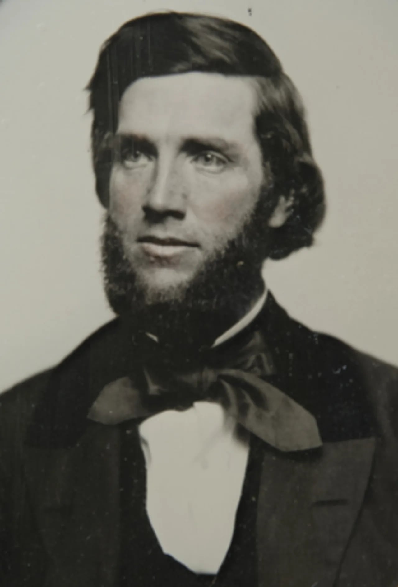 Porträt von Erastus Newton Bates (1828–1898) – Gedenkseite