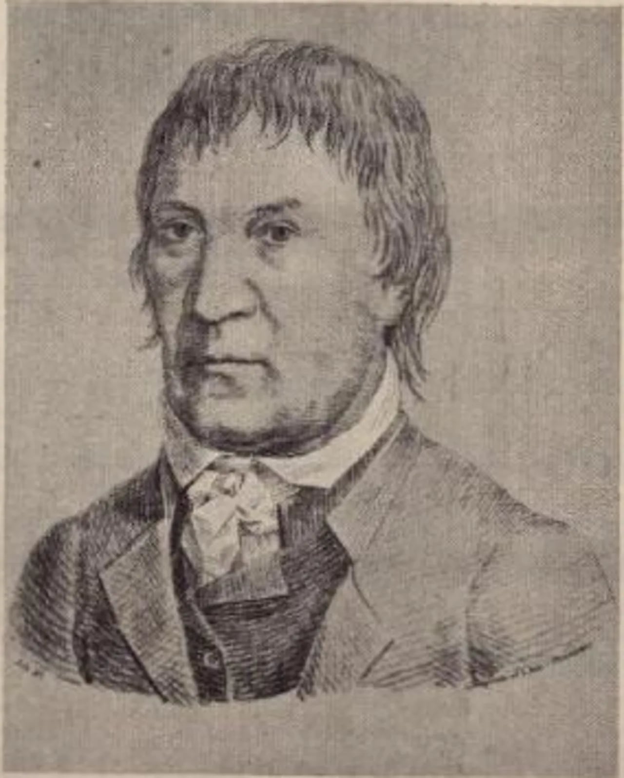 Porträt von Niels Hertzberg (1759–1841) – Gedenkseite