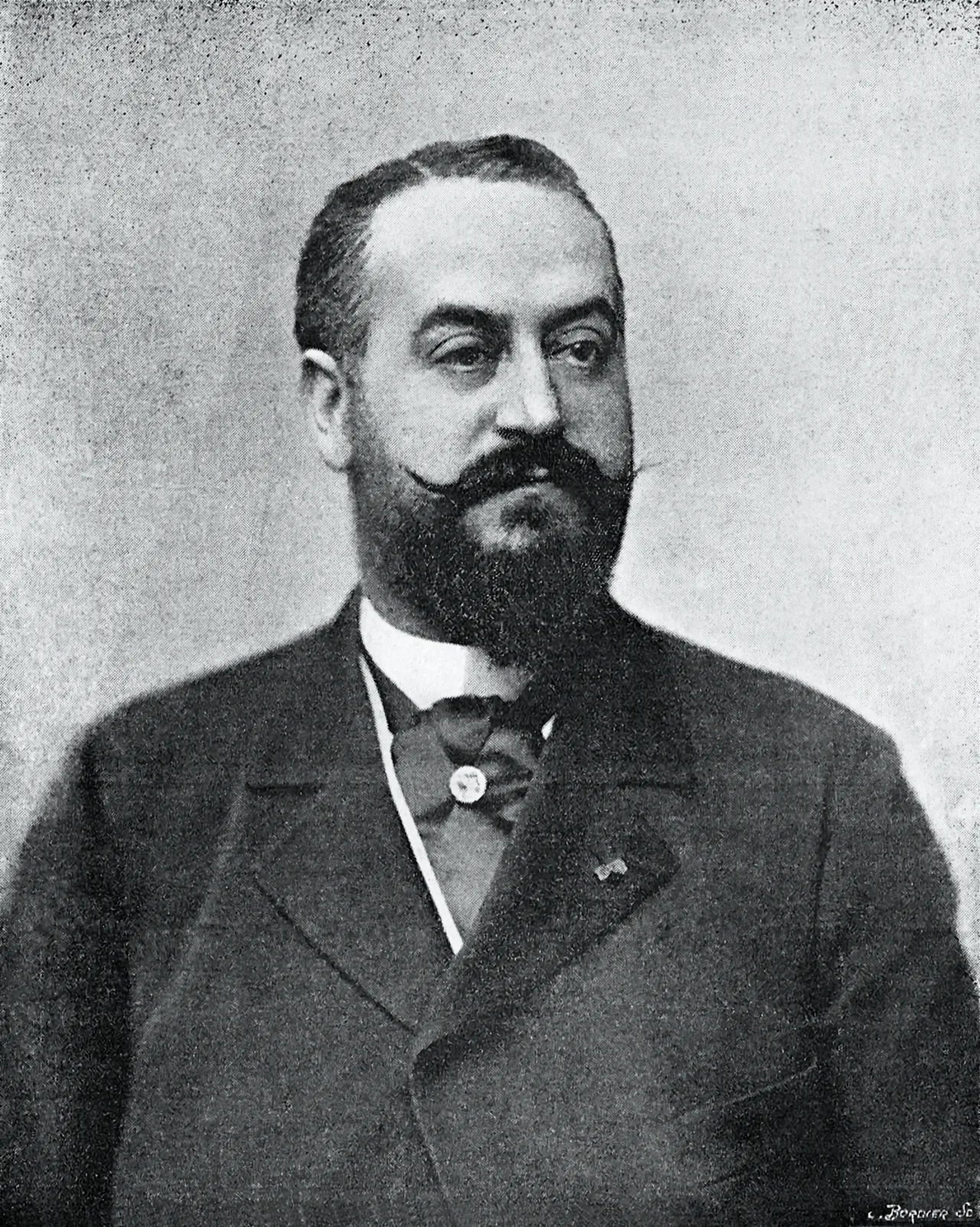 Porträt von Henri Avenel (1853–1908) – Gedenkseite