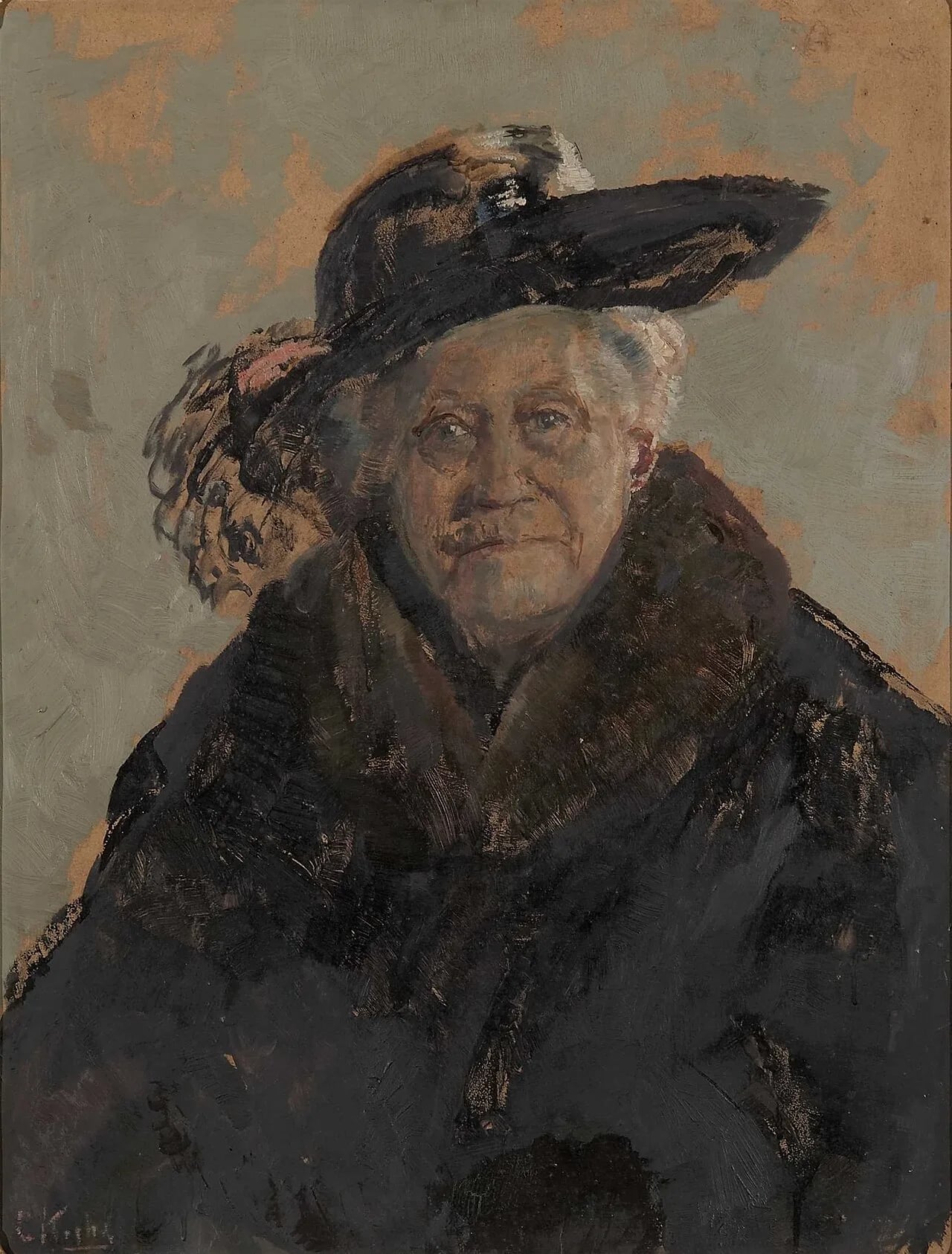 Porträt von Barbara Larssen (1853–1926) – Gedenkseite