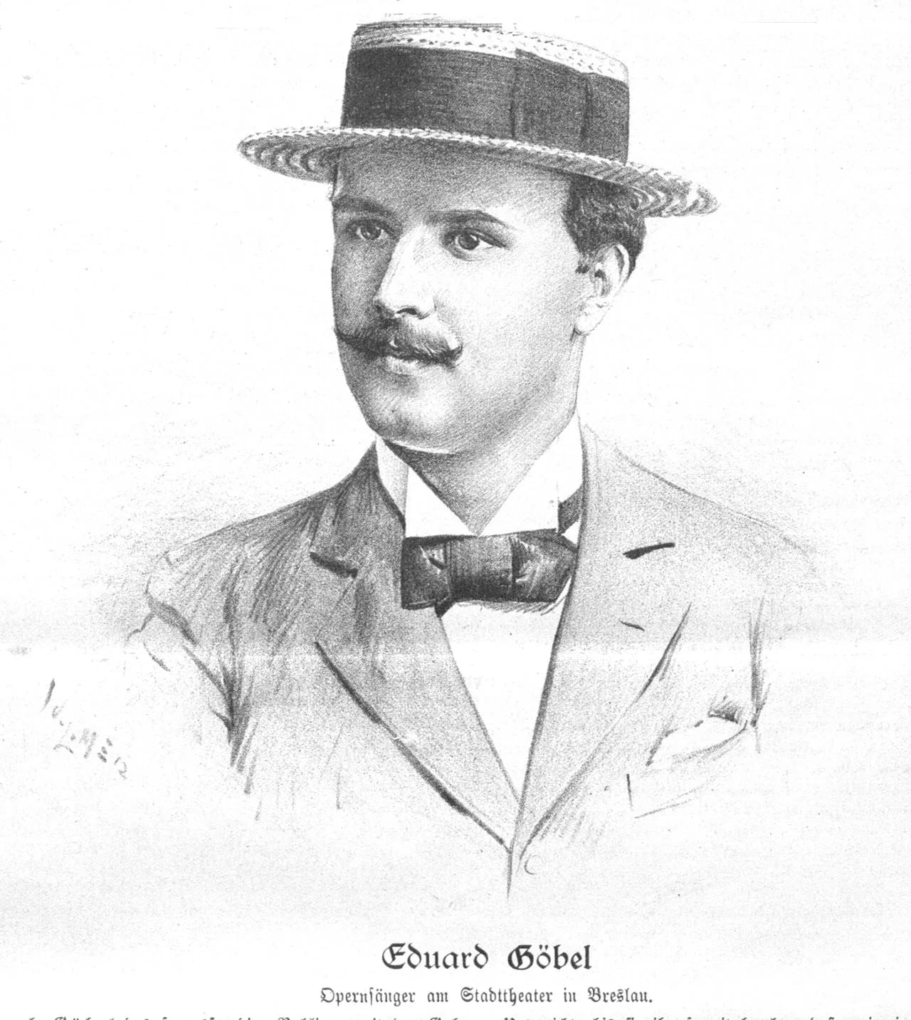 Porträt von Eduard Göbel (1867–1945) – Gedenkseite