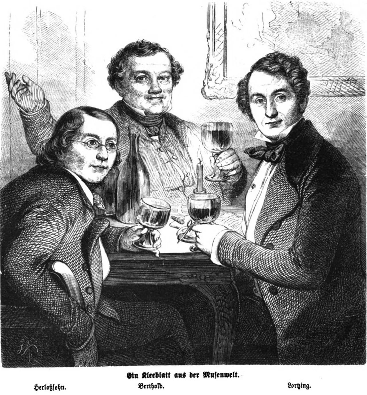 Porträt von Gotthelf Leberecht Berthold (1796–1851) – Gedenkseite