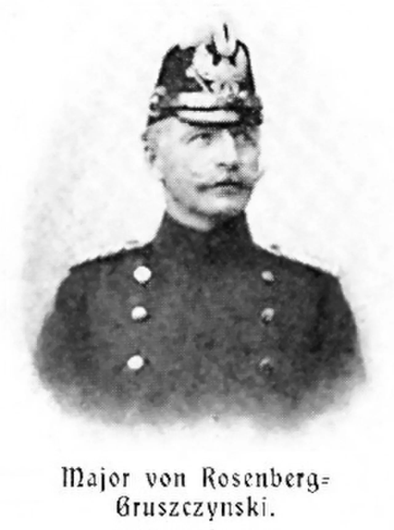 Portrait of Horst von Rosenberg-Gruszczynski (1855–1923) – memorial page