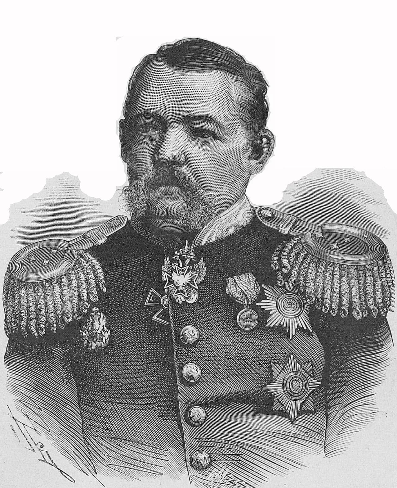 Portrait of Nikolai Illarionowitsch Koslow (1814–1889) – memorial page