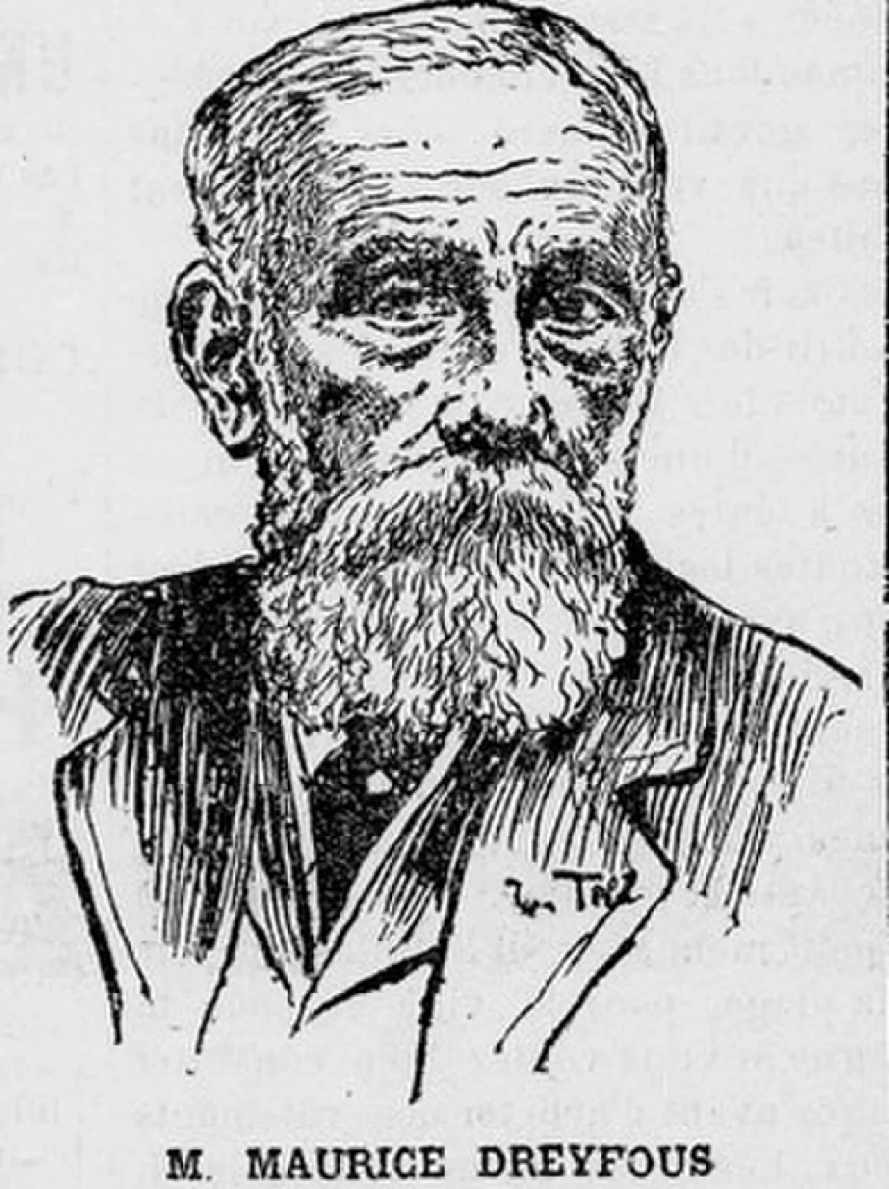 Portrait of Maurice Dreyfous (1843–1918) – memorial page