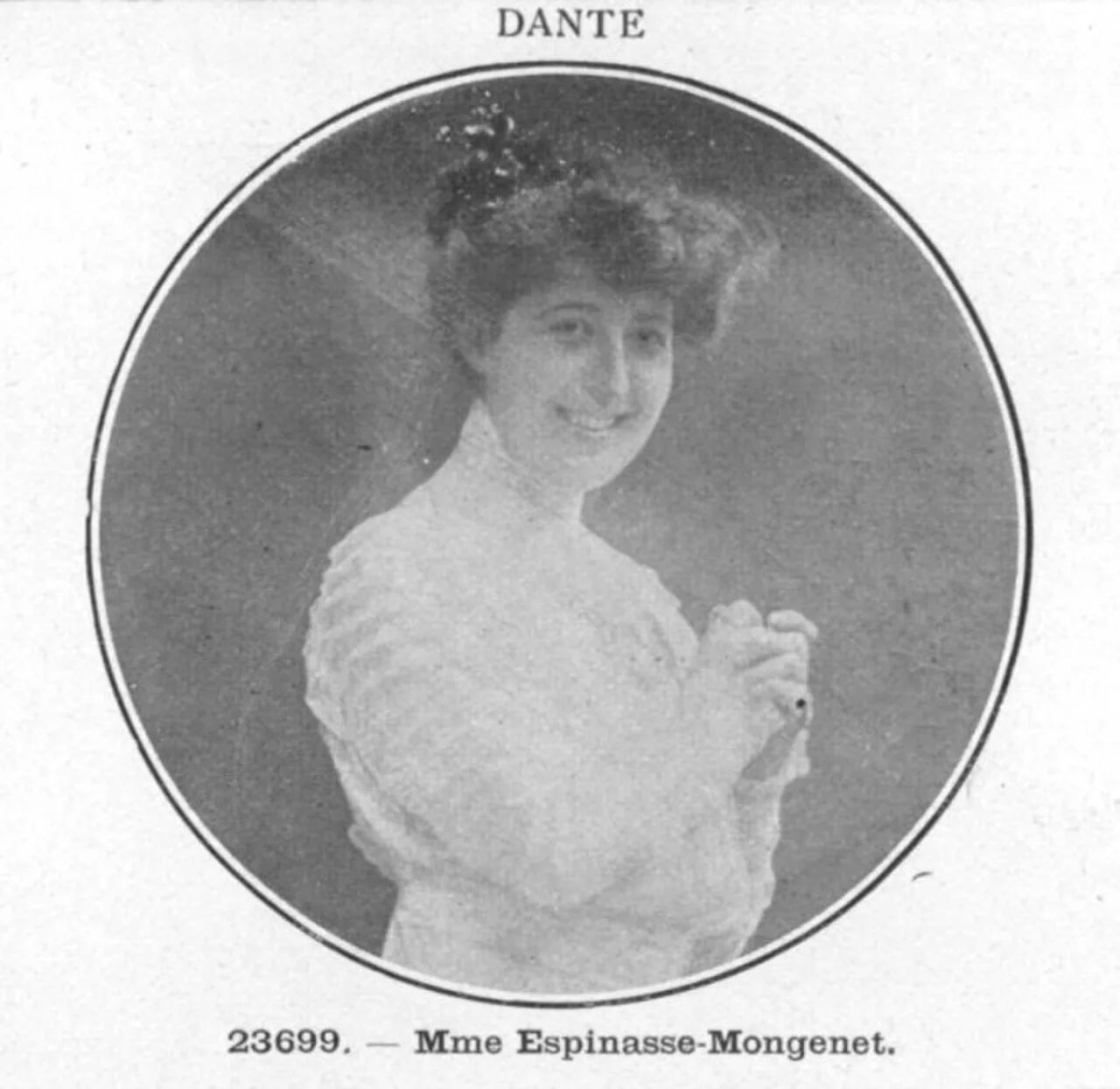 Porträt von Louise Espinasse-Mongenet (1871–1956) – Gedenkseite