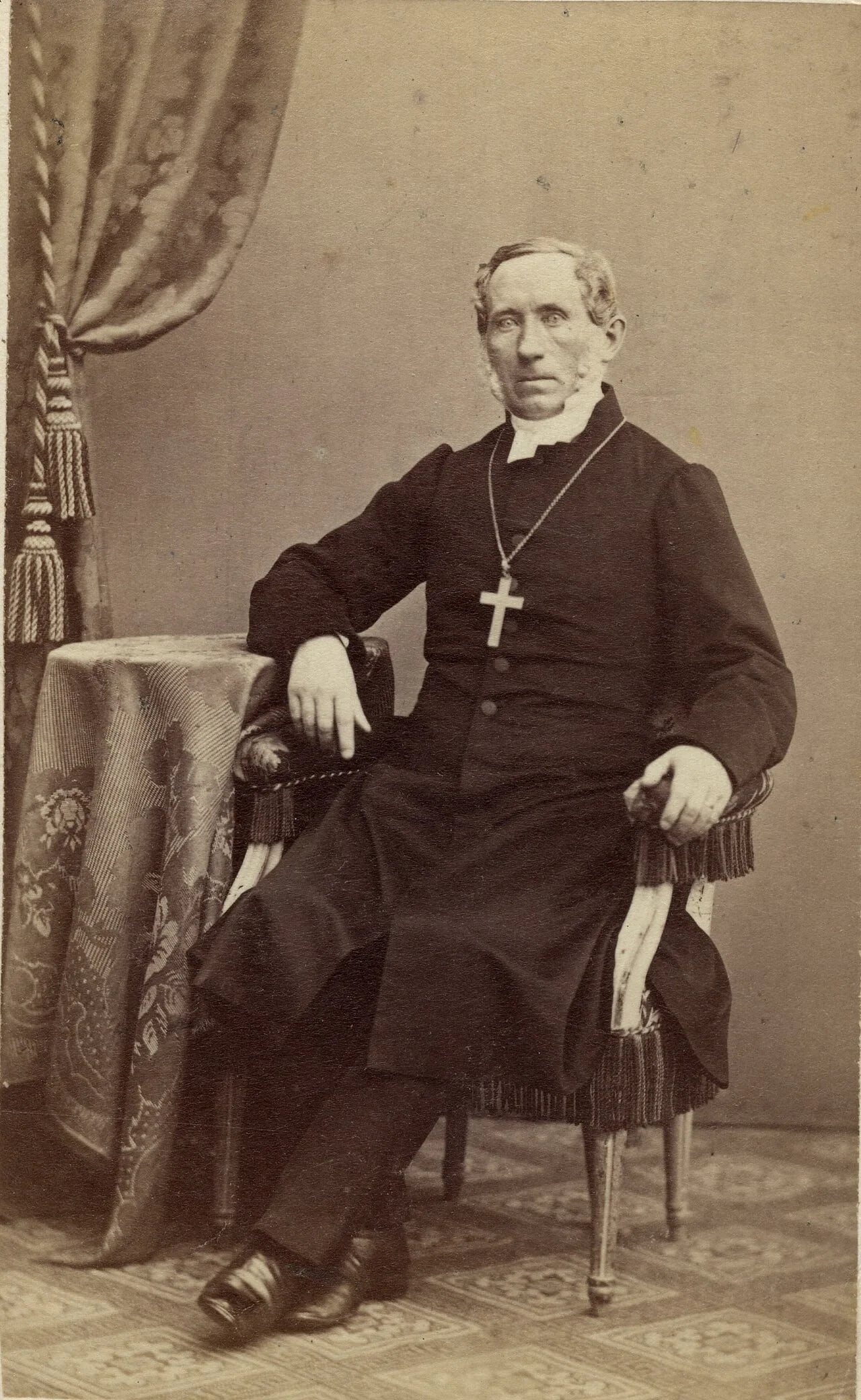 Porträt von Lars Anton Anjou (1803–1884) – Gedenkseite