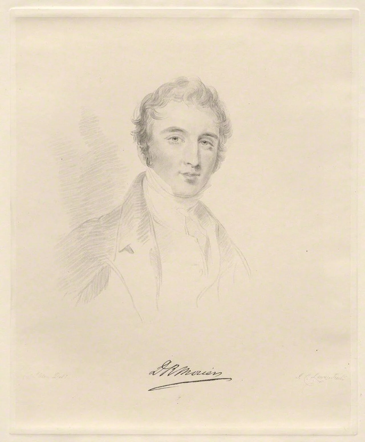 Porträt von David Richard Morier (1784–1877) – Gedenkseite