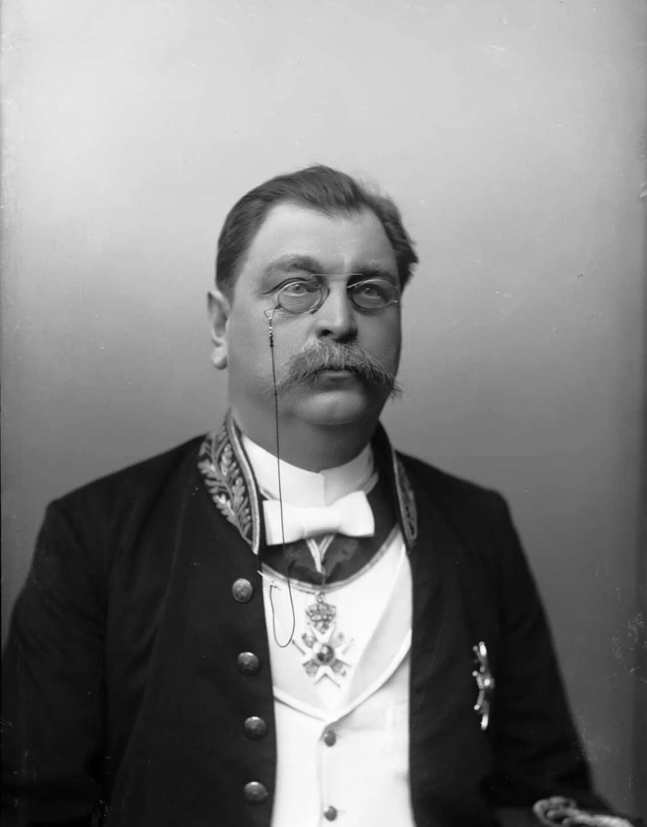 Porträt von Hans Hein Theodor Nysom (1845–1903) – Gedenkseite