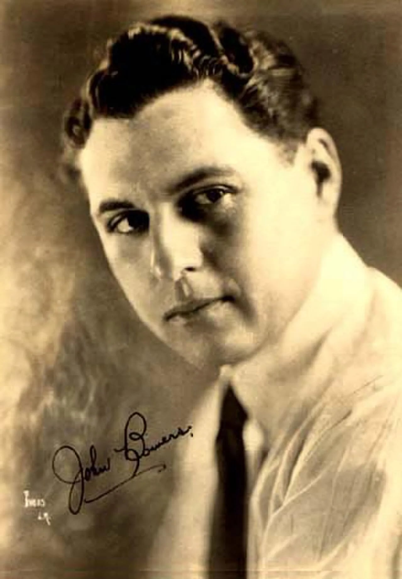 Portrait of John Bowers (1885–1936) – memorial page