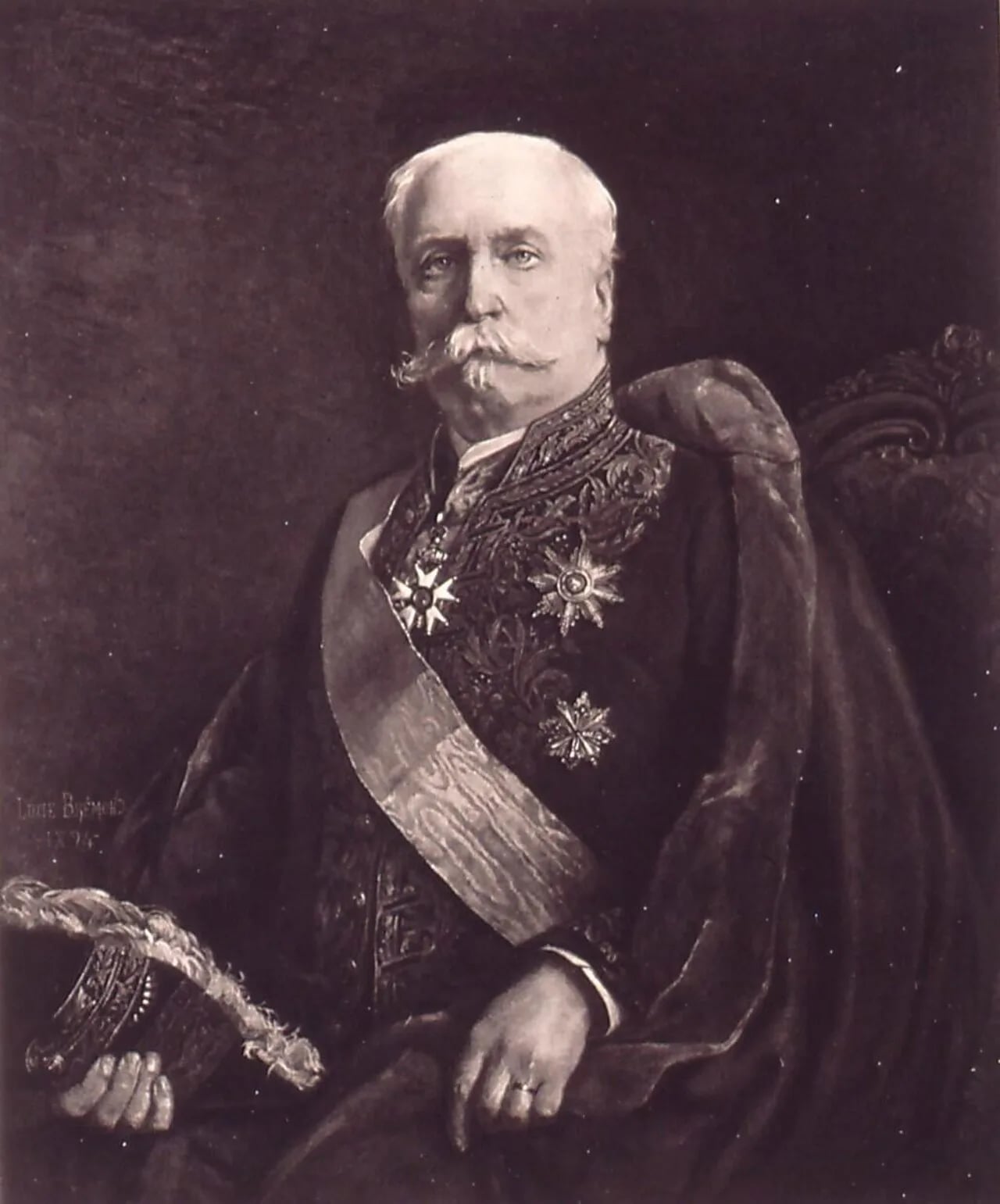 Porträt von Gustave de Reiset (1821–1905) – Gedenkseite