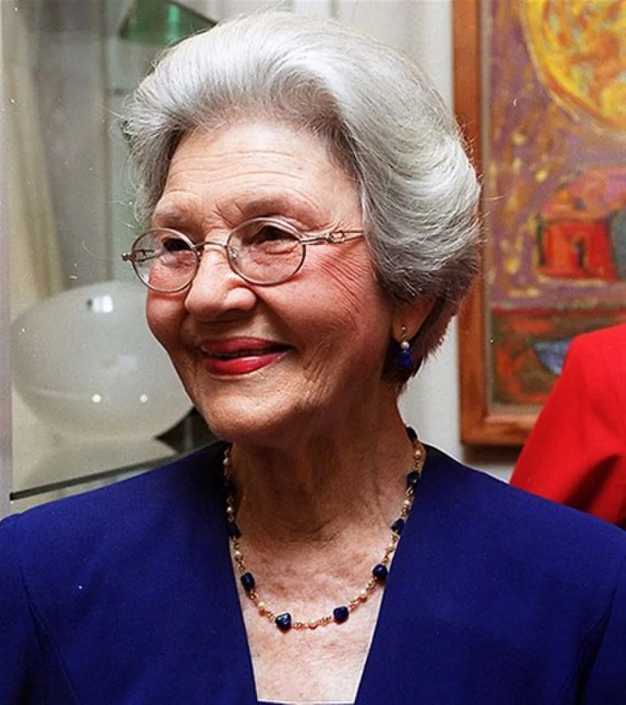 Portrait of Renée Klang (1916–2014) – memorial page