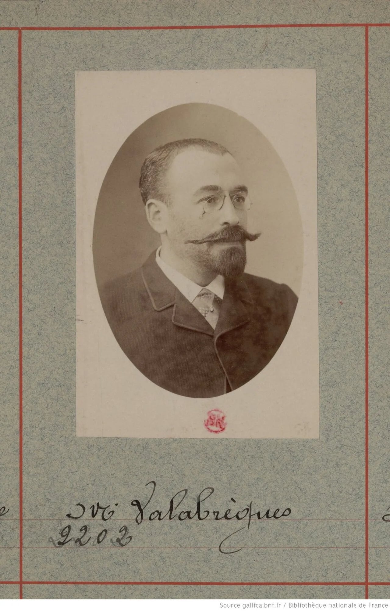 Portrait of Albin Valabrègue (1853–1937) – memorial page