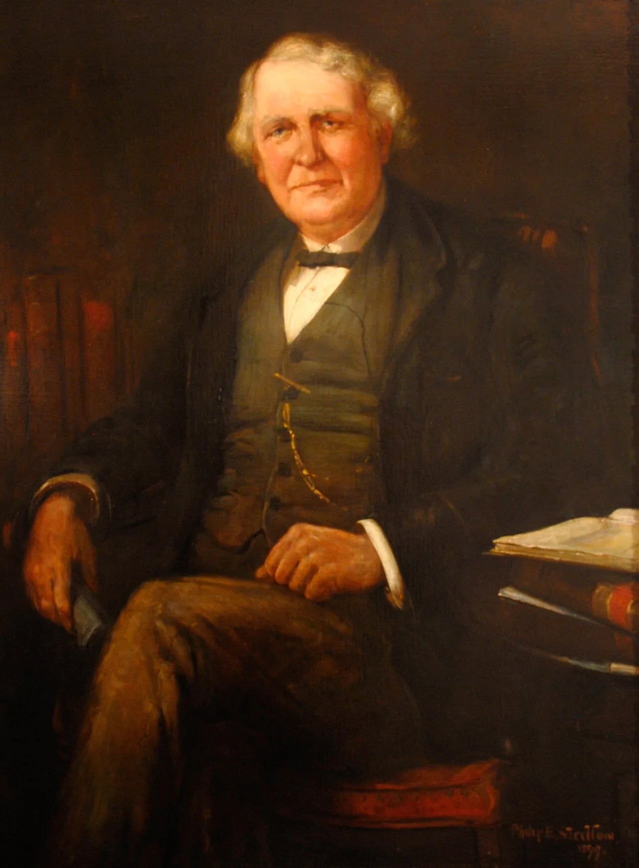 Porträt von Robert Ellis Dudgeon (1820–1904) – Gedenkseite