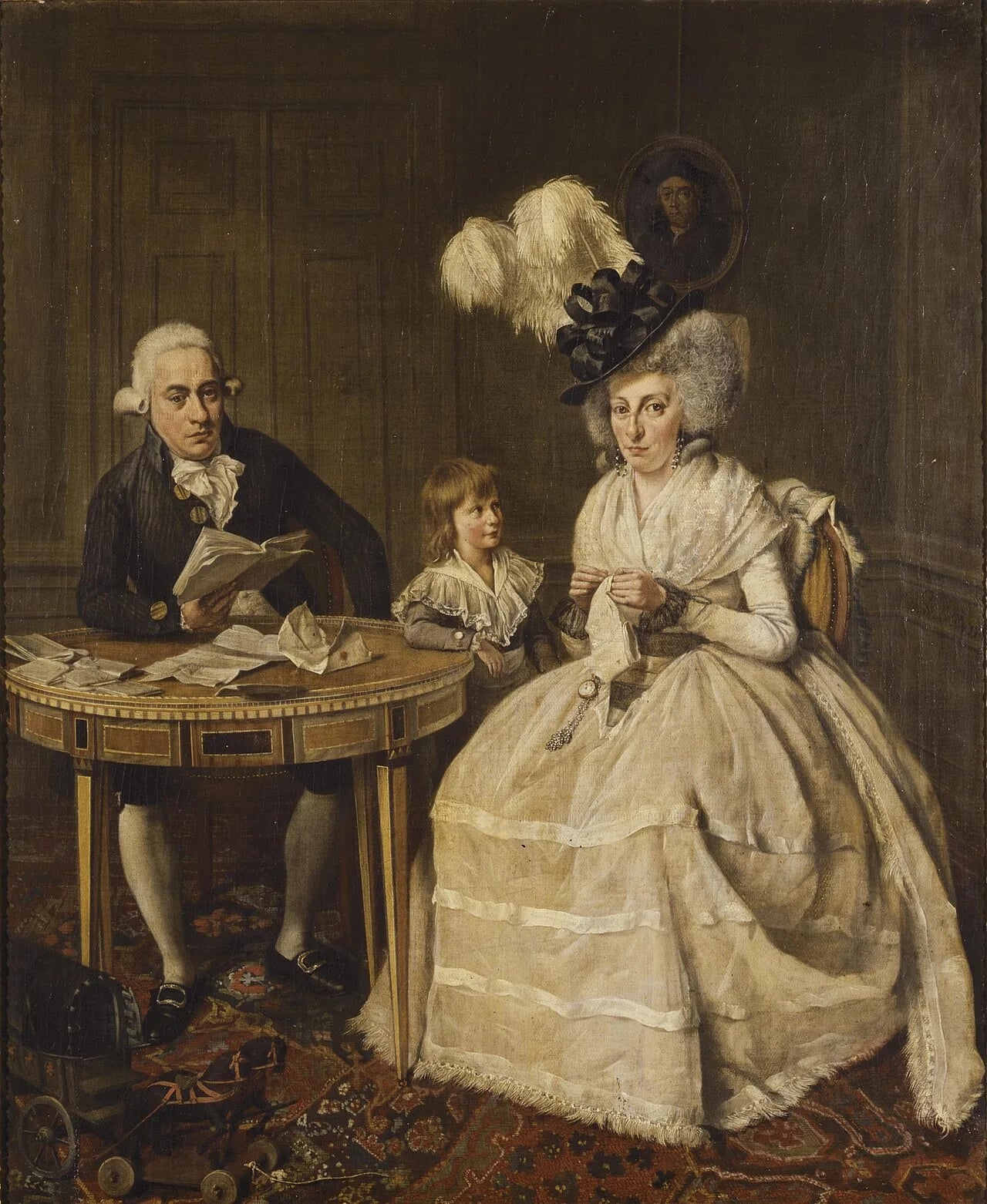 Portrait of Johanna Elisabeth Swaving (1754–1826) – memorial page