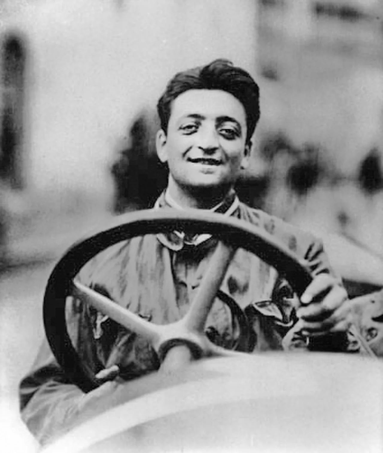 Portrait of Enzo Ferrari (1898–1988) – memorial page