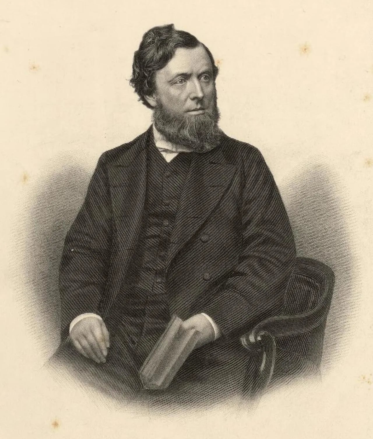 Portrait of Thomas William Davids (1816–1884) – memorial page