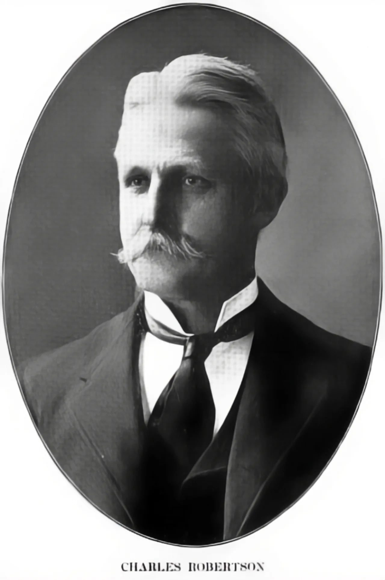 Portrait of Charles Robertson (1858–1935) – memorial page