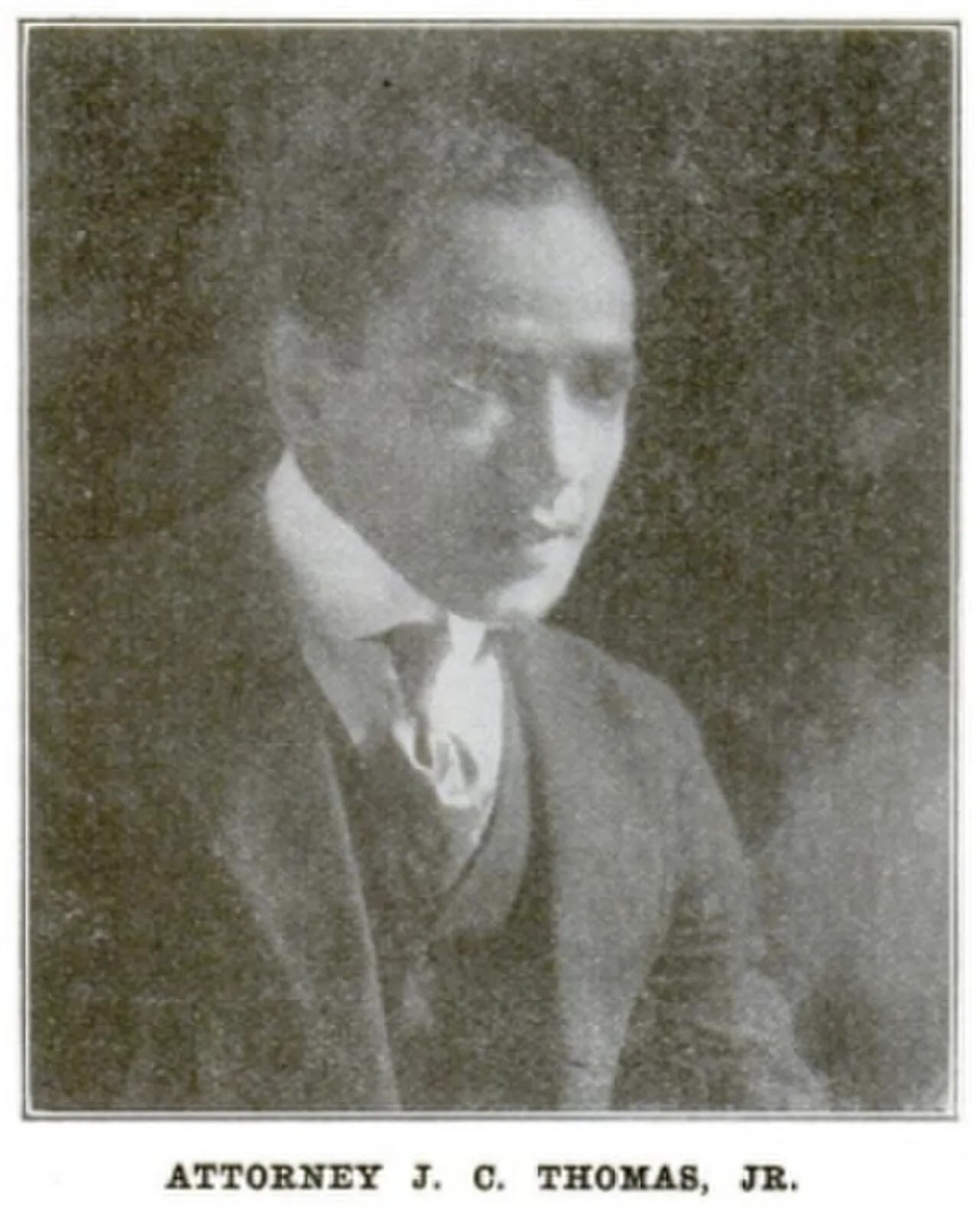 Portrait of James C. Thomas (1889–1958) – memorial page