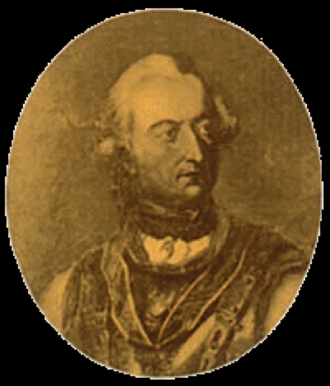 Portrait of Nikolaus Heinrich von Schönfeld (1733–1795) – memorial page