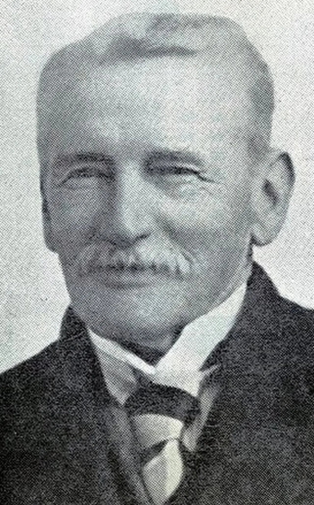 Porträt von Frederick Savage (1847–1930) – Gedenkseite
