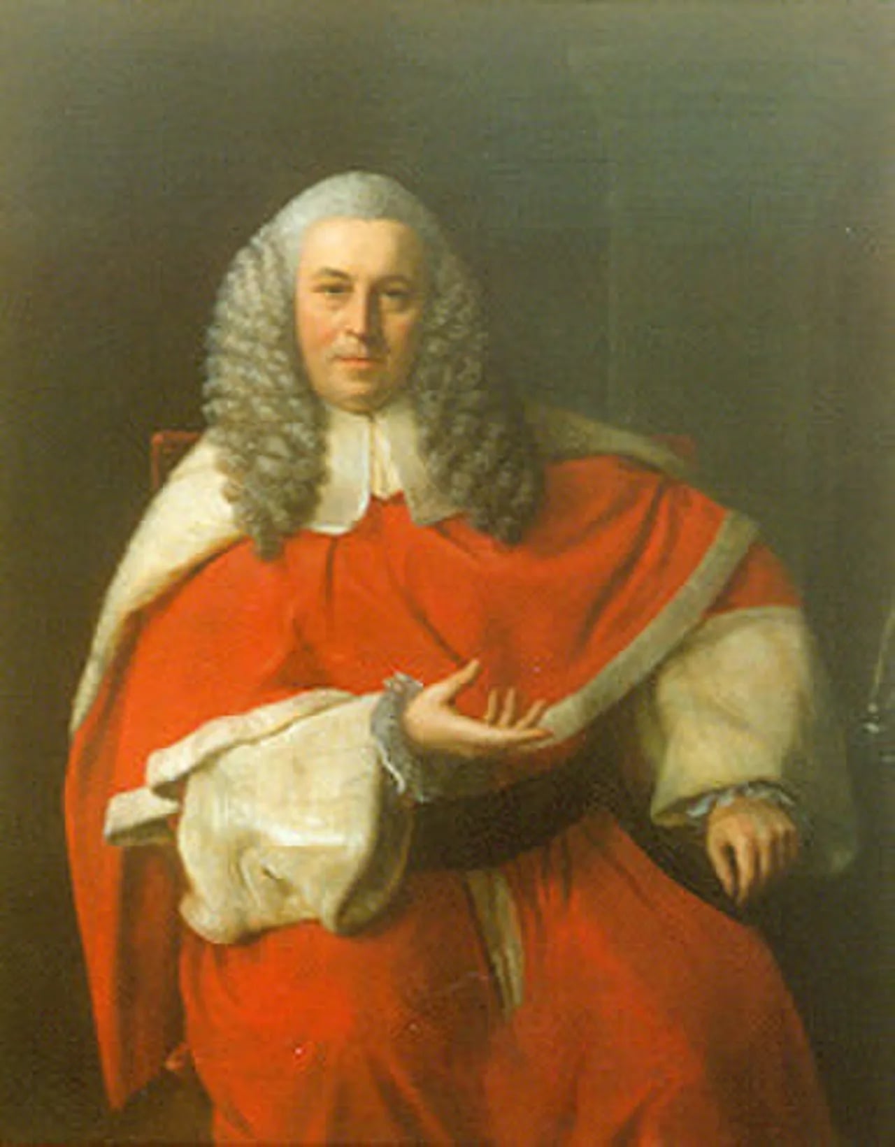 Portrait of George Nares (1716–1786) – memorial page