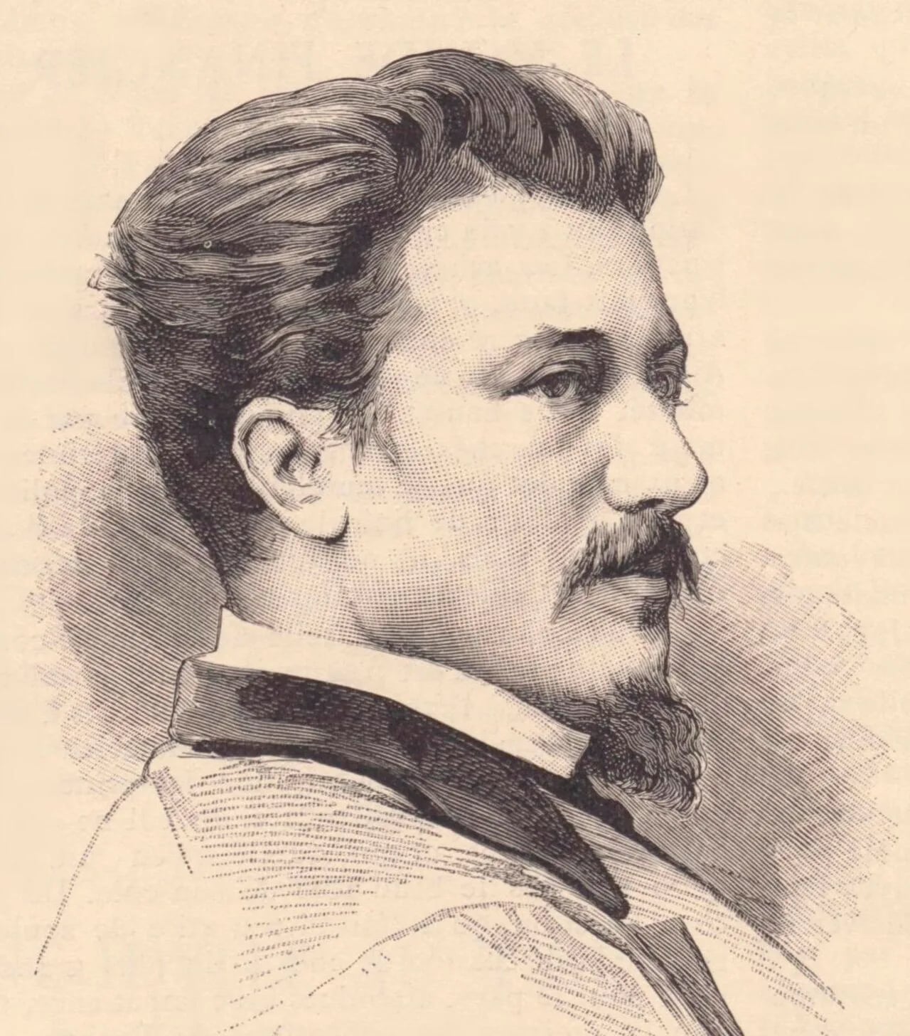 Porträt von Karl Daubigny (1846–1886) – Gedenkseite