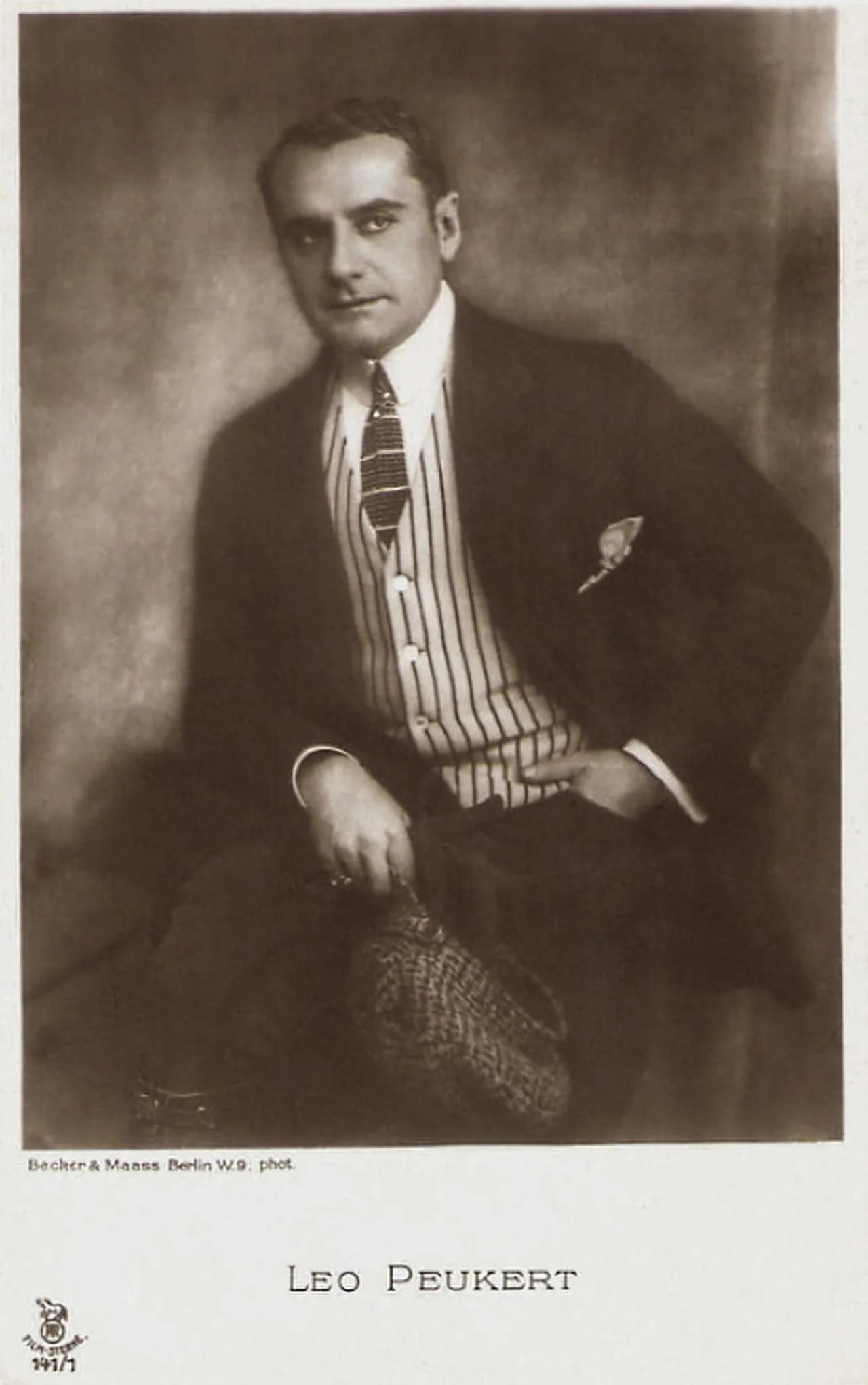 Porträt von Leo Peukert (1885–1944) – Gedenkseite