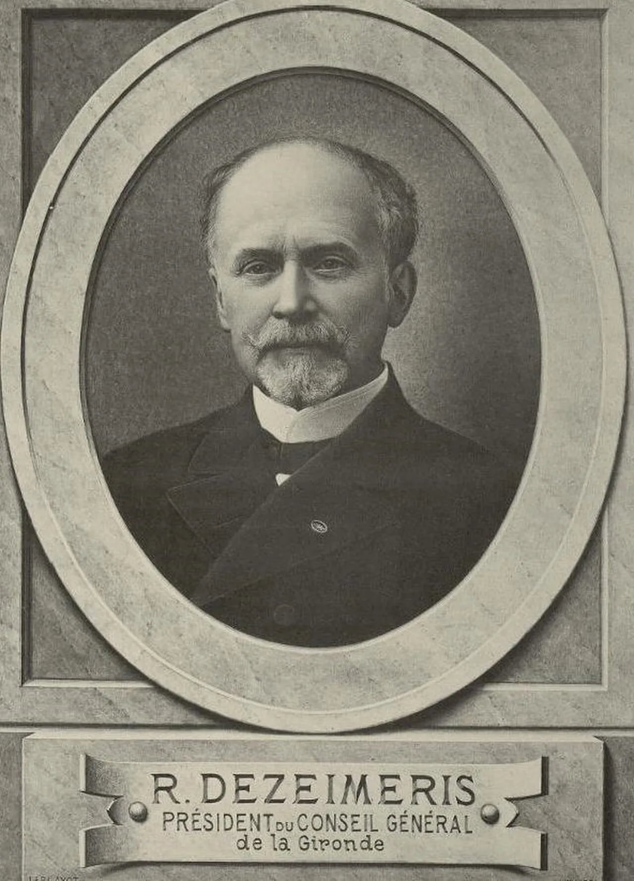 Porträt von Reinhold Dezeimeris (1835–1913) – Gedenkseite