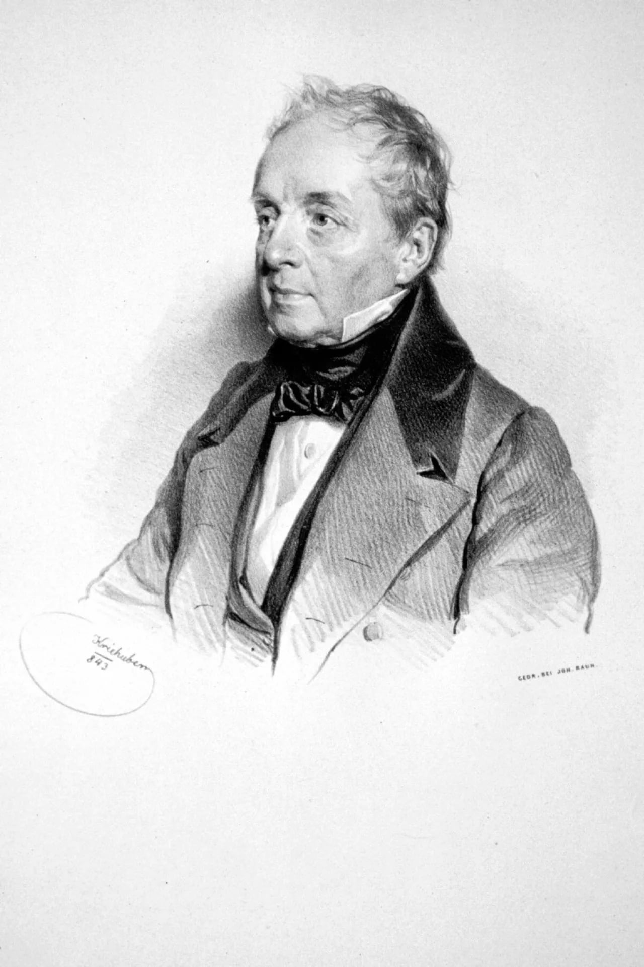 Porträt von Leopold Welzl von Wellenheim (1773–1848) – Gedenkseite