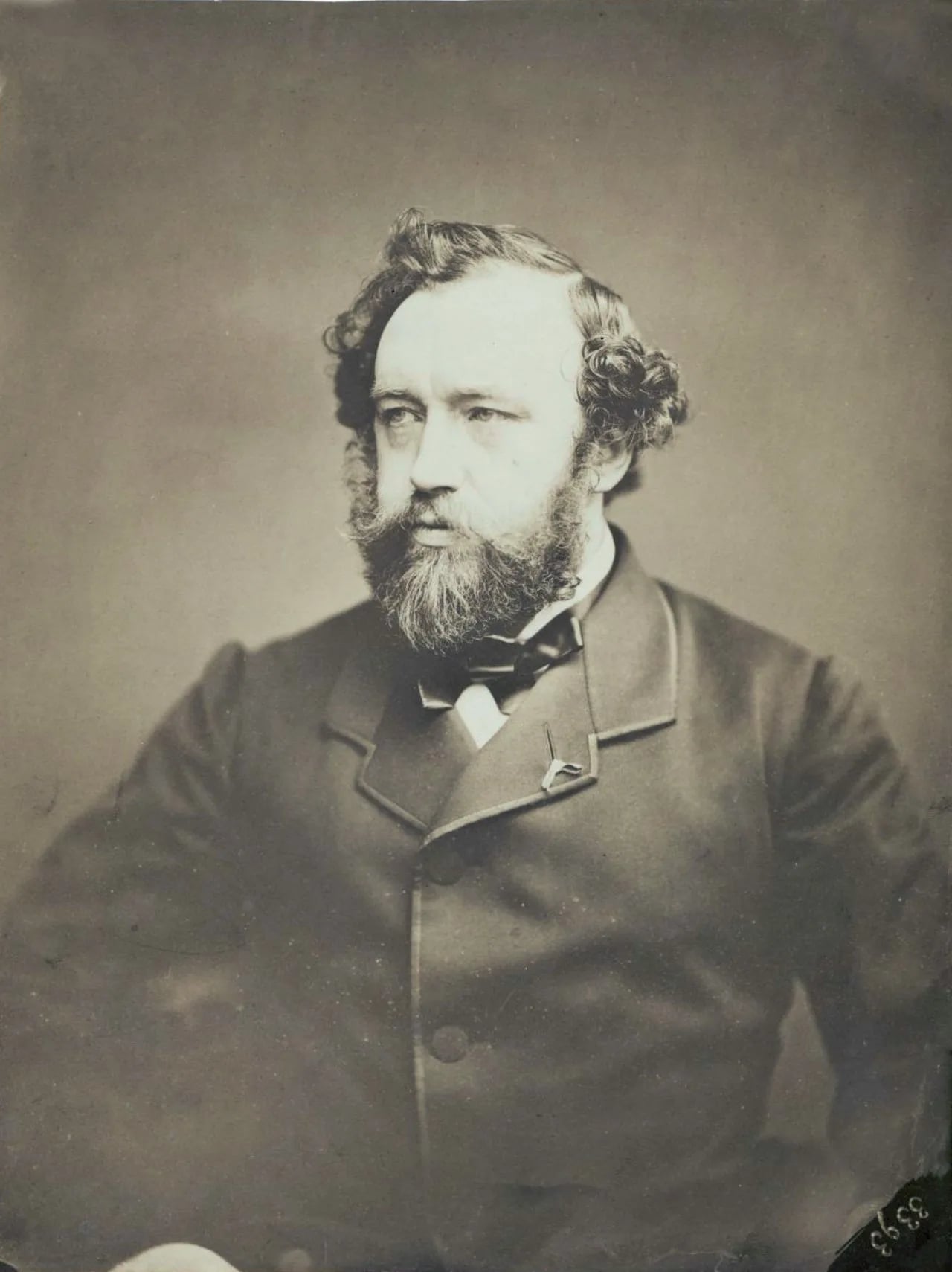 Porträt von Adolphe Sax (1814–1894) – Gedenkseite