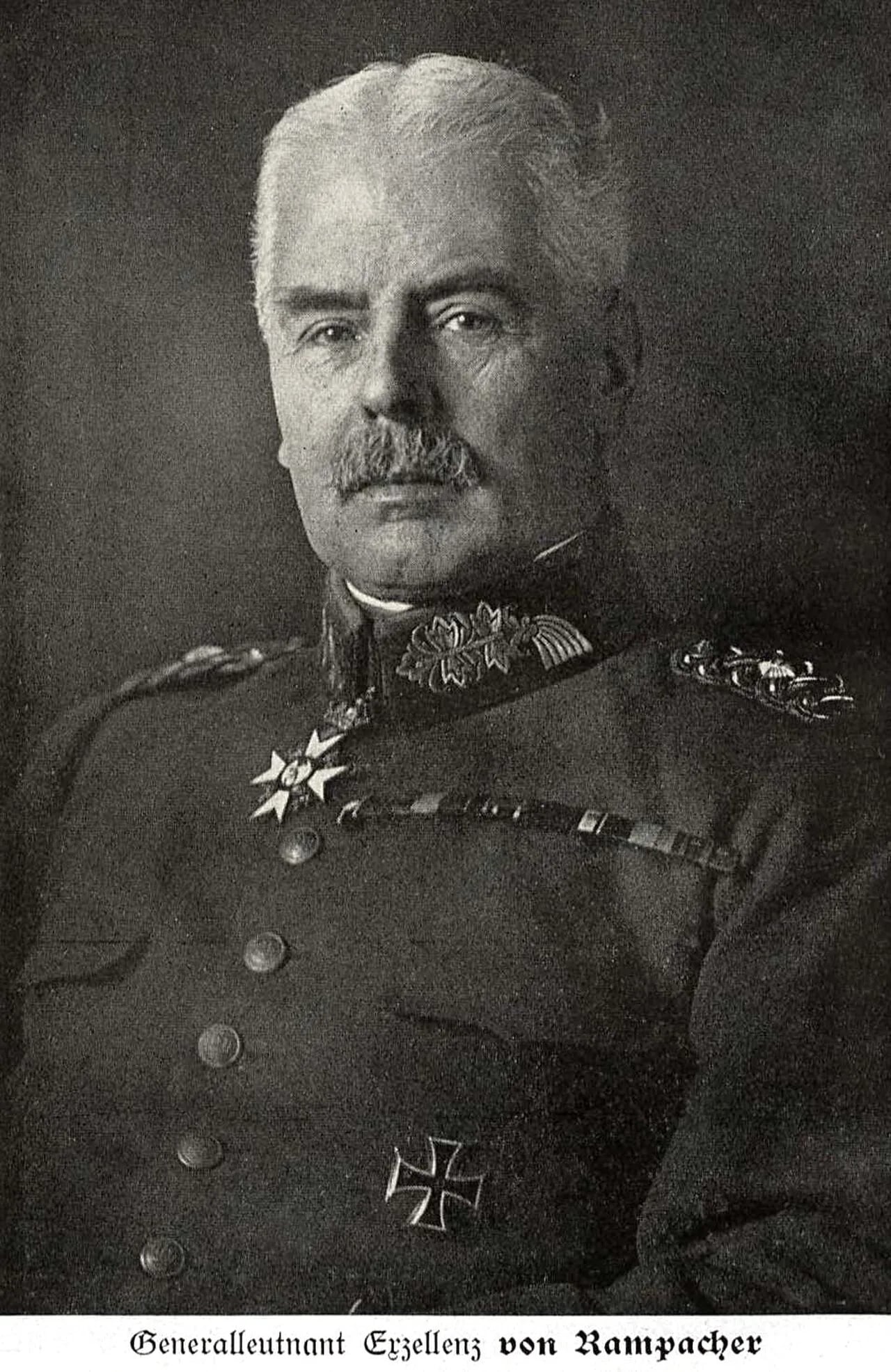 Portrait of Hermann von Rampacher (1854–1933) – memorial page